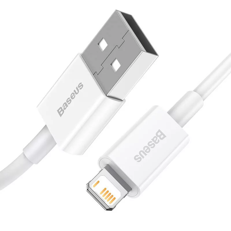 کابل تبدیل USB به لایتنینگ باسئوس مدل FAST-CALYS طول 2 متر