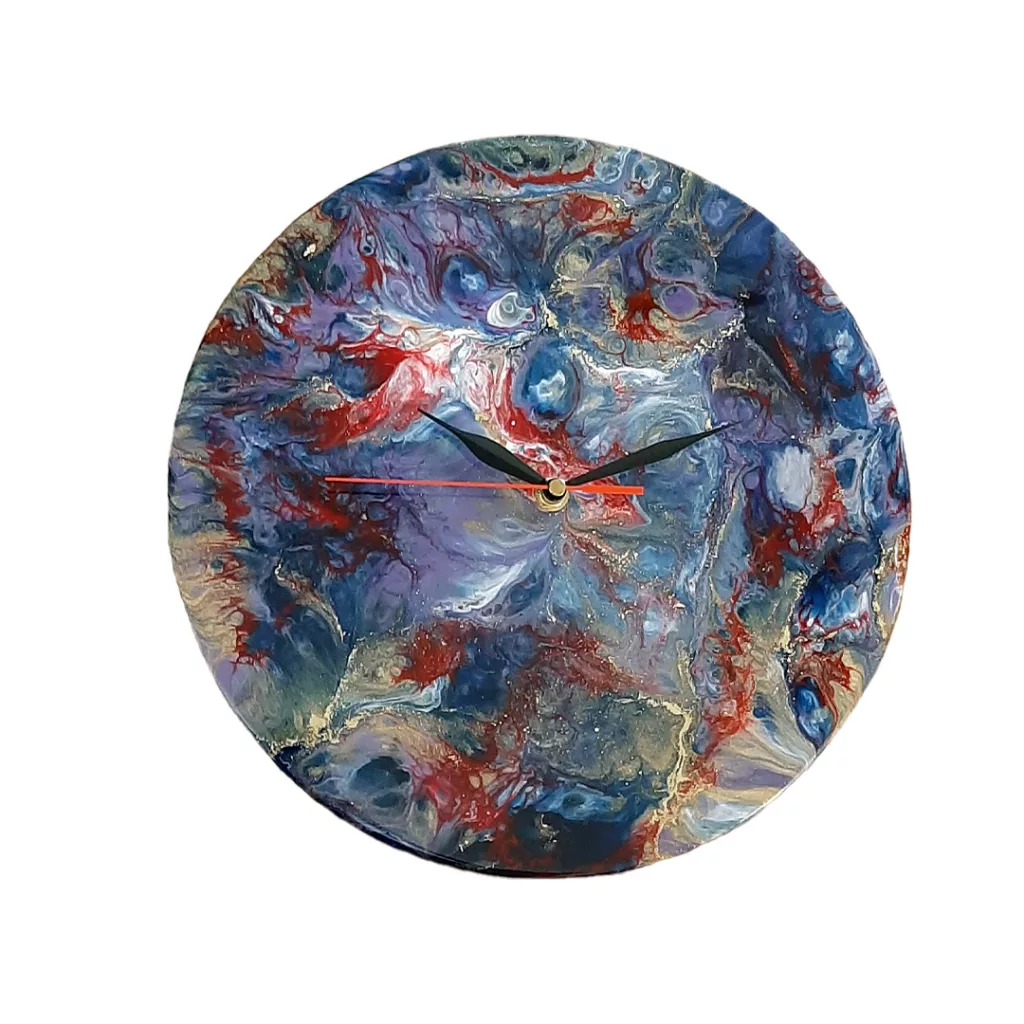 ساعت دیواری مدل طرح کهکشان