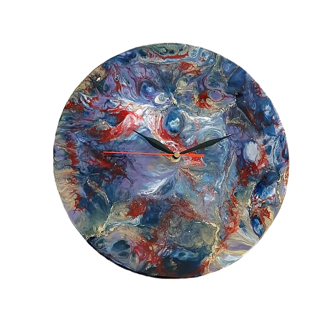 ساعت دیواری مدل طرح کهکشان