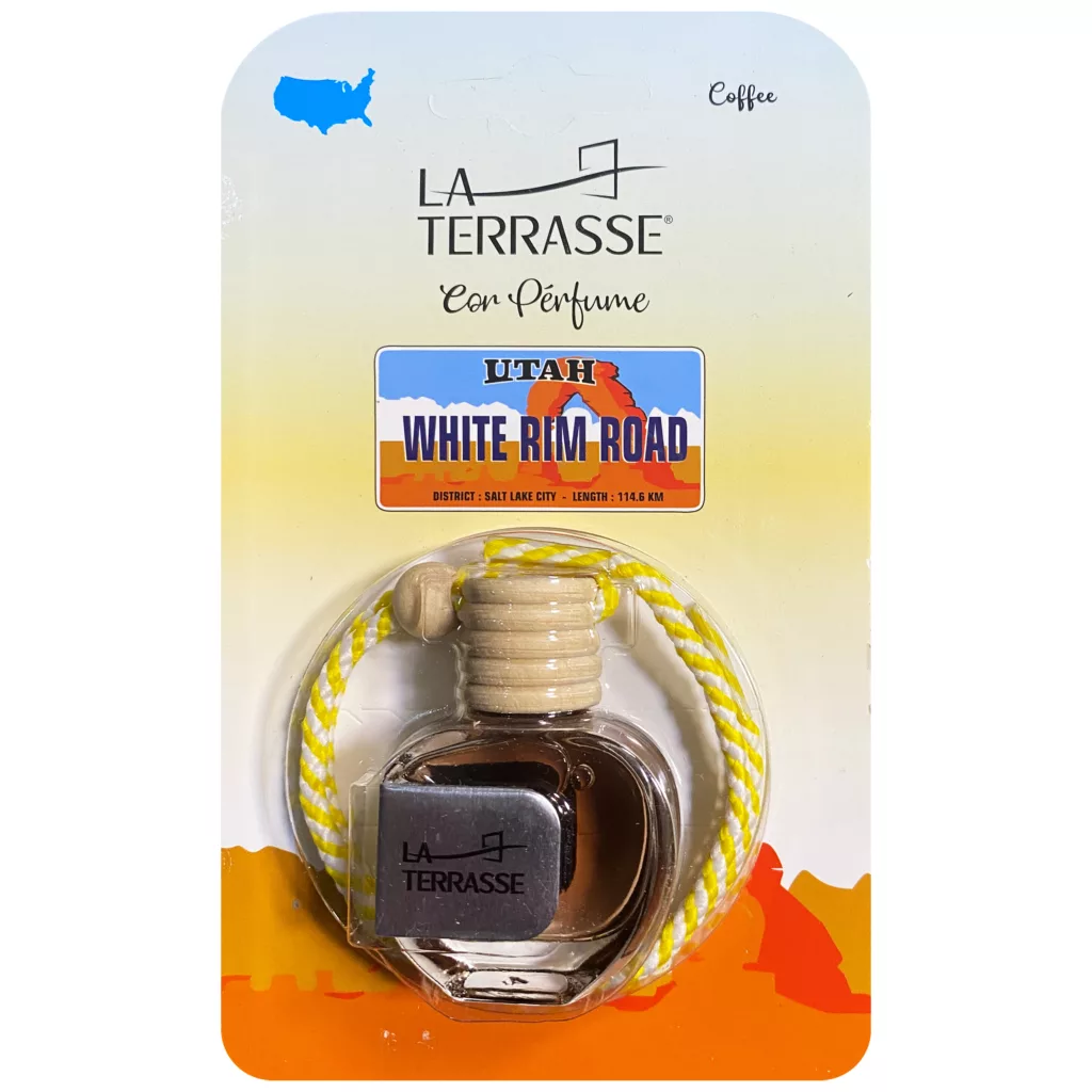 خوشبو کننده خودرو لاتراس مدل قهوه حجم 10 میلی لیتر