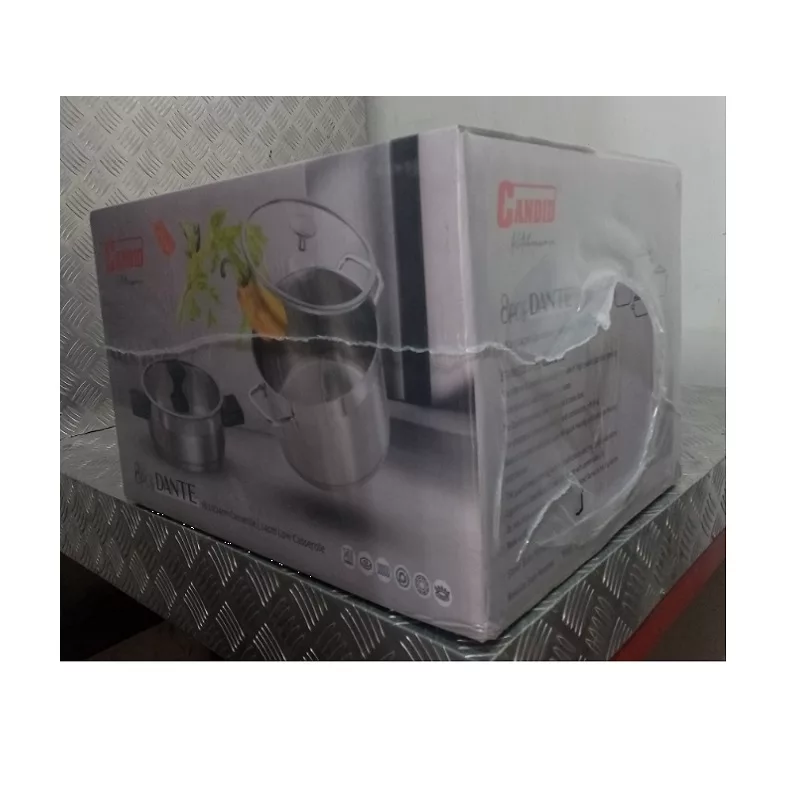 سرویس پخت و پز استیل 8 پارچه کاندید مدل دانته
