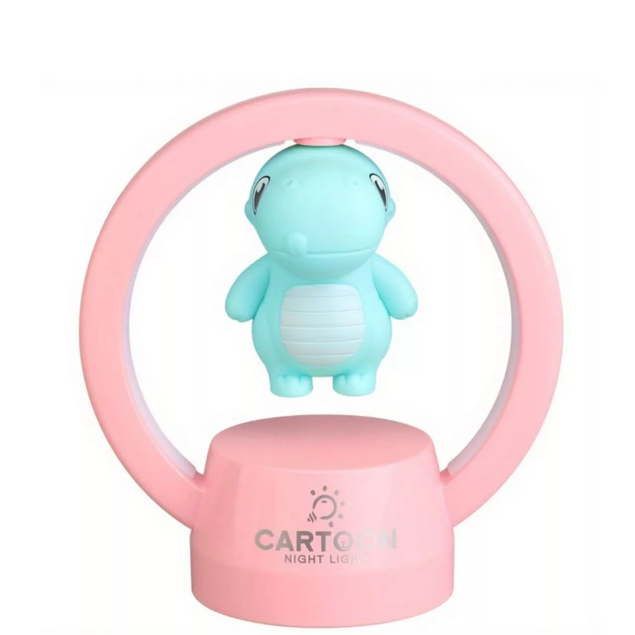 چراغ خواب اتاق کودک مدل رینگی 3 رنگ طرح دایناسور