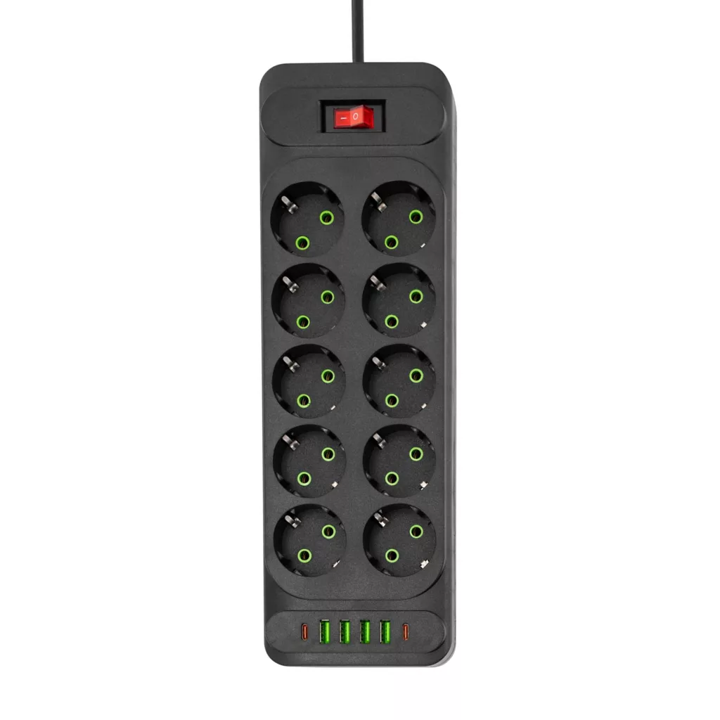 چندراهی برق پاورسوکت مدل F35U-Type-C