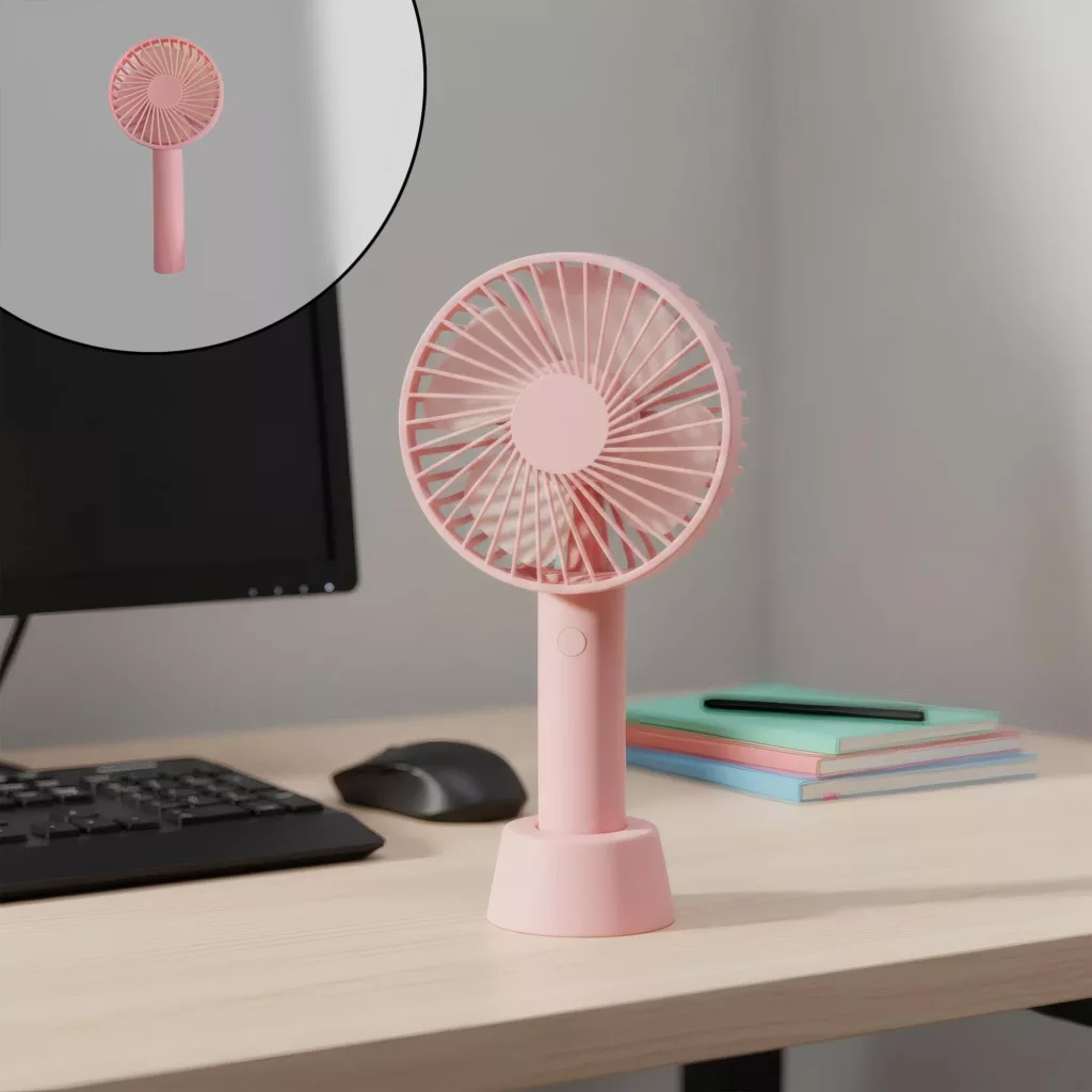 پنکه شارژی دستی مدل ss-2