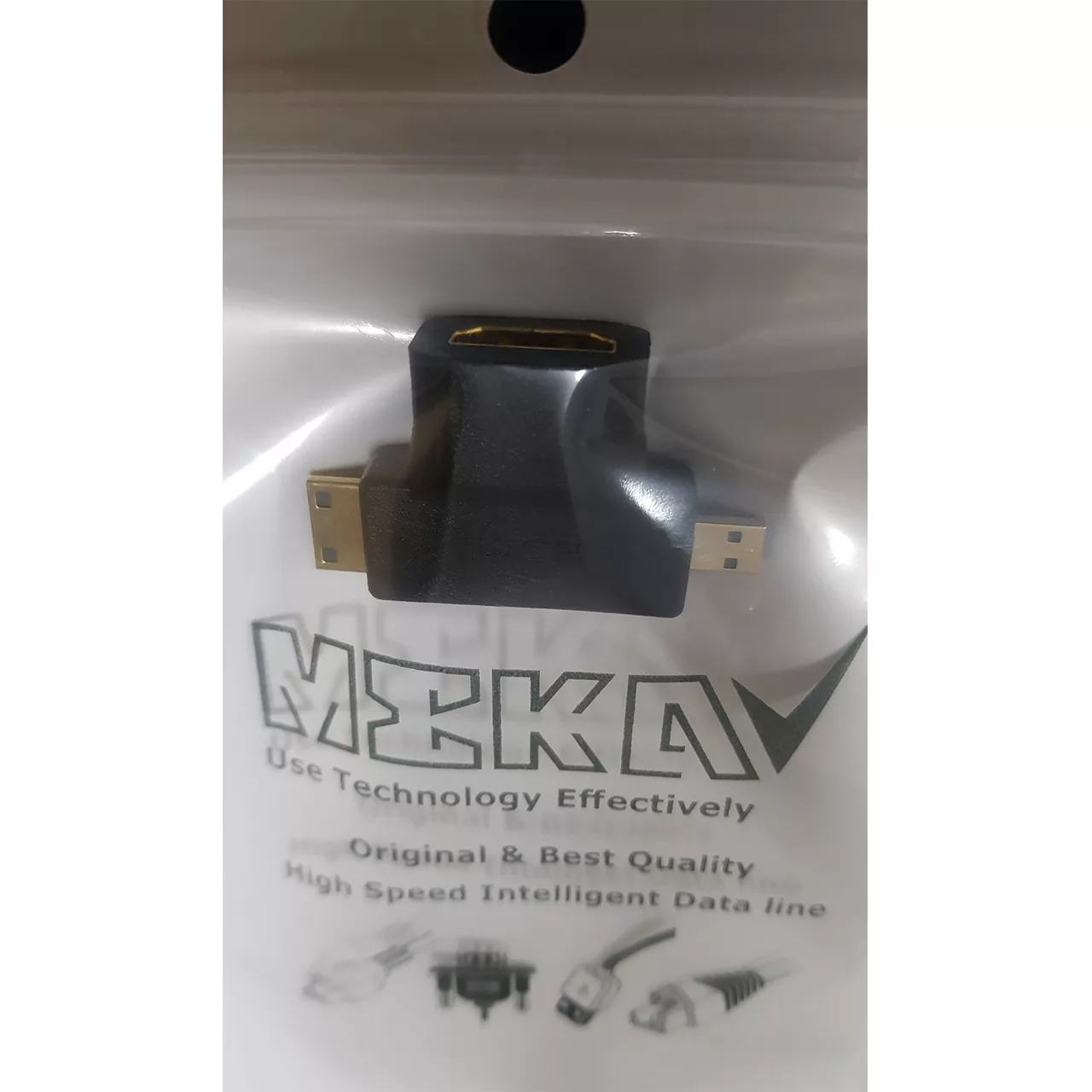 مبدل HDMI به micro HDMI/mini HDMI مکا مدل MHD