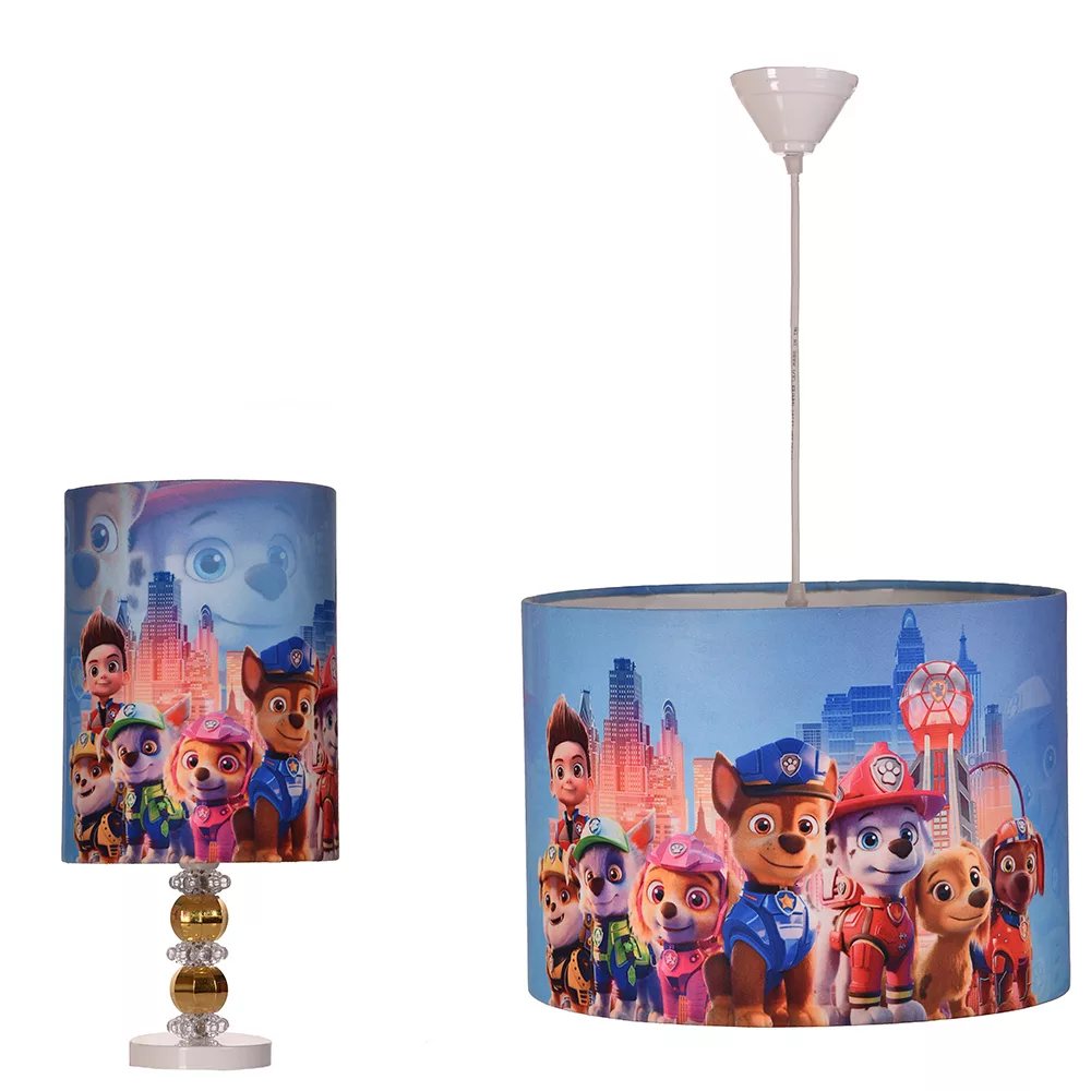 چراغ خواب کودک مدل سگ نگهبان به همراه ساعت و لوستر