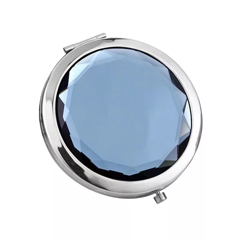 آینه آرایشی تاشو جیبی مدل کریستال کامپکت