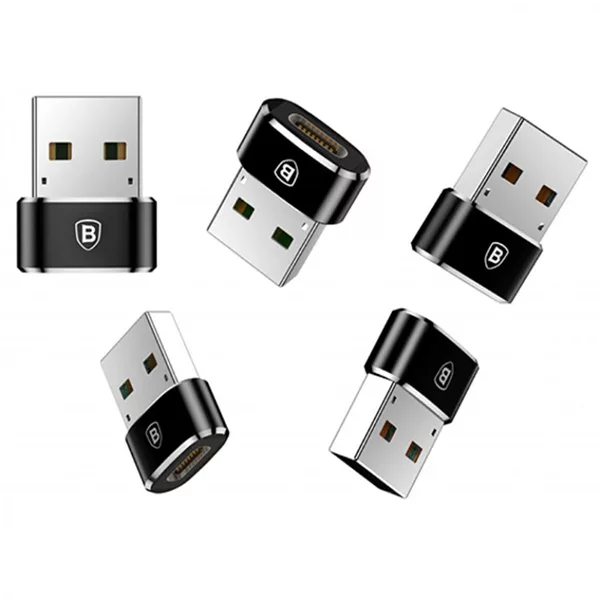 مبدل Type-C به USB باسئوس مدل CAAOTG-01