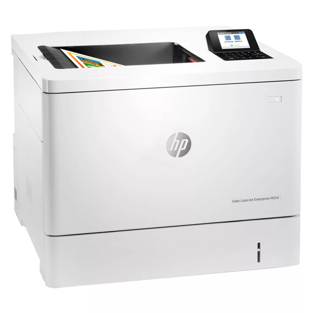 پرینتر لیزری رنگی اچپی مدل LaserJet Enterprise M554dn