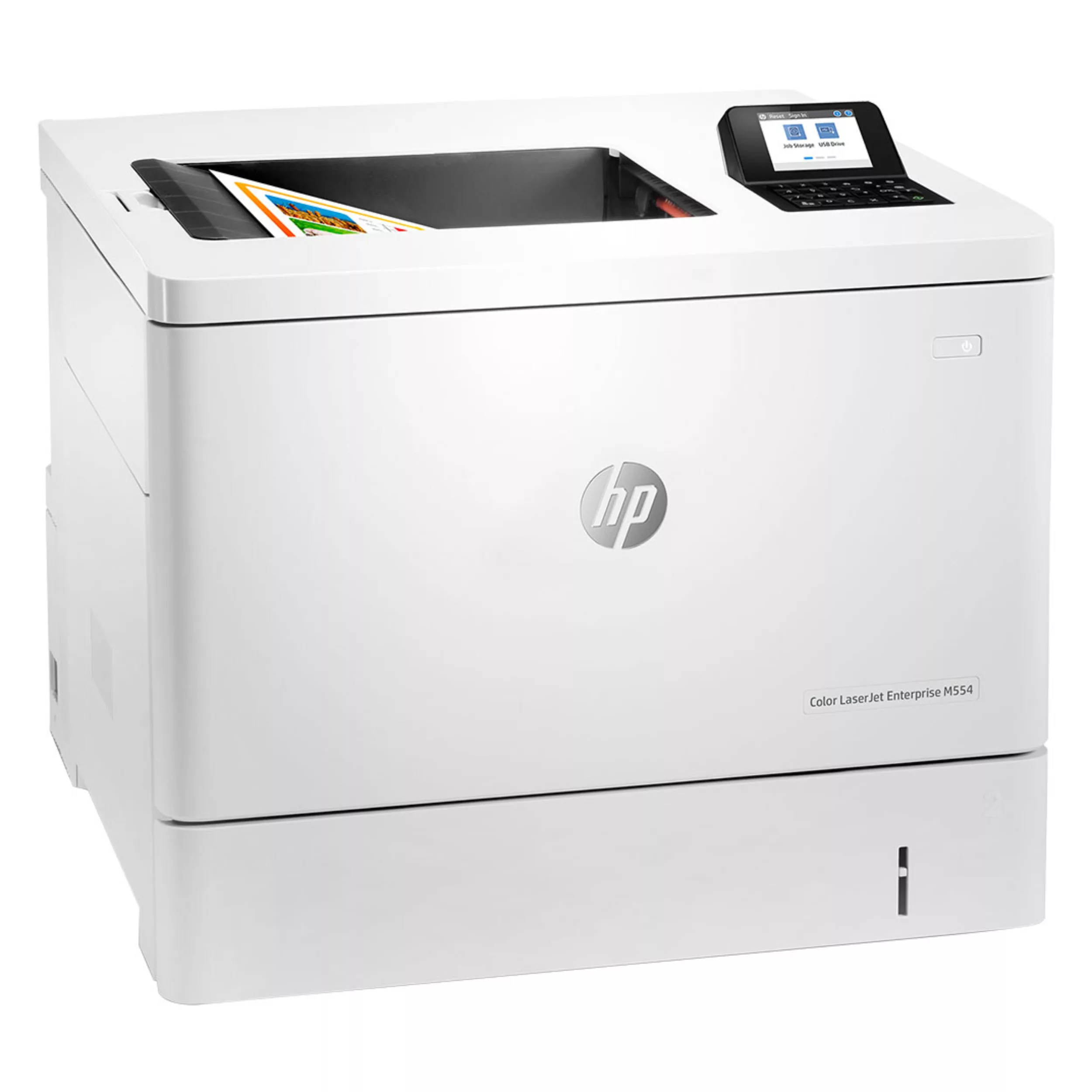 پرینتر لیزری رنگی اچپی مدل LaserJet Enterprise M554dn
