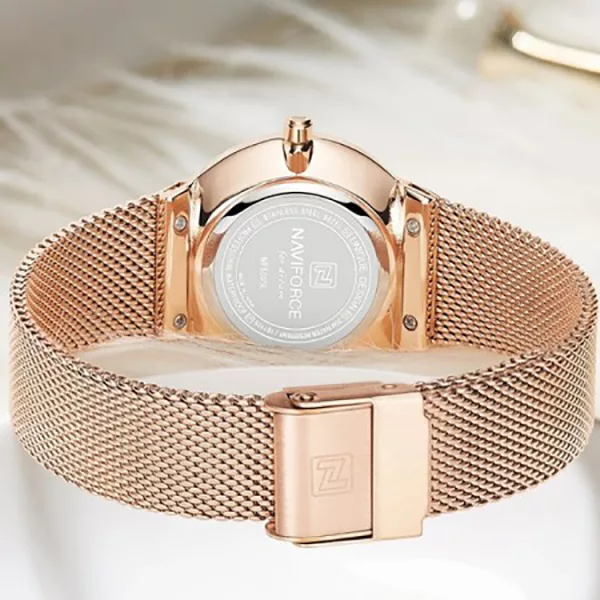 ساعت مچی عقربه ای زنانه نیوی فورس مدل NF5015L - RZ