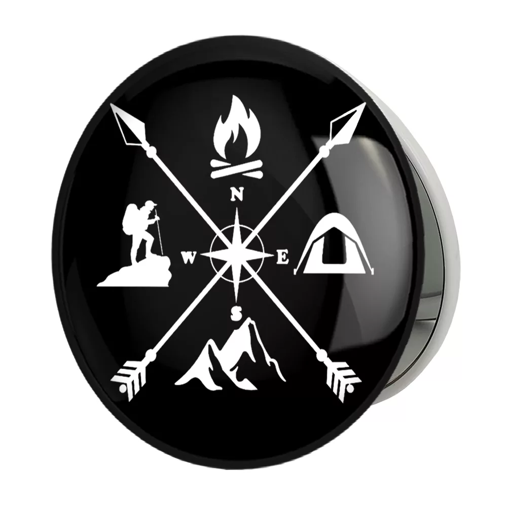 آینه جیبی خندالو طرح کوهنوردی مدل تاشو کد 28787