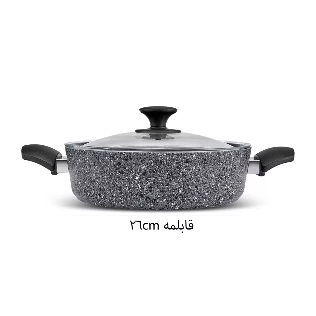 سرویس پخت و پز 7 پارچه کاراجا مدل Gray Rock