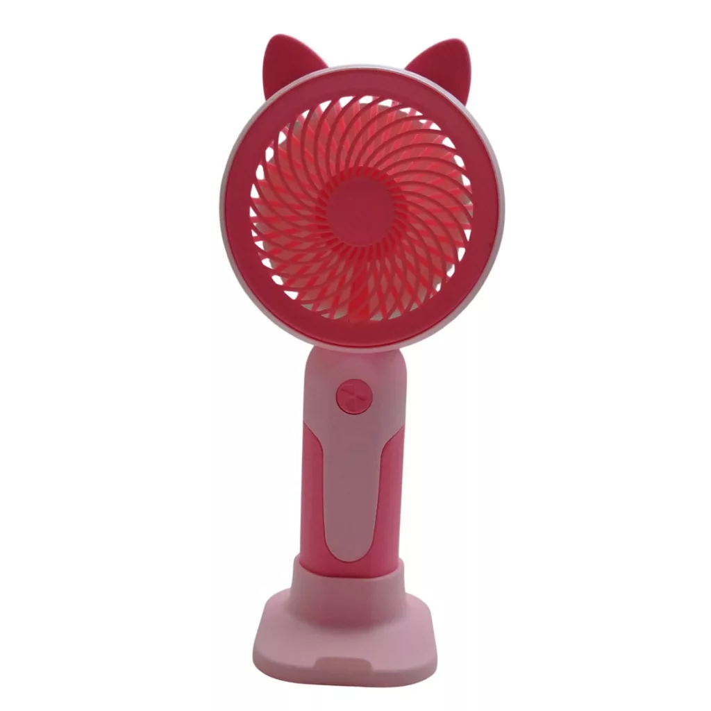 پنکه شارژی مدل گربه ظرفیت 400 میلی آمپر ساعت