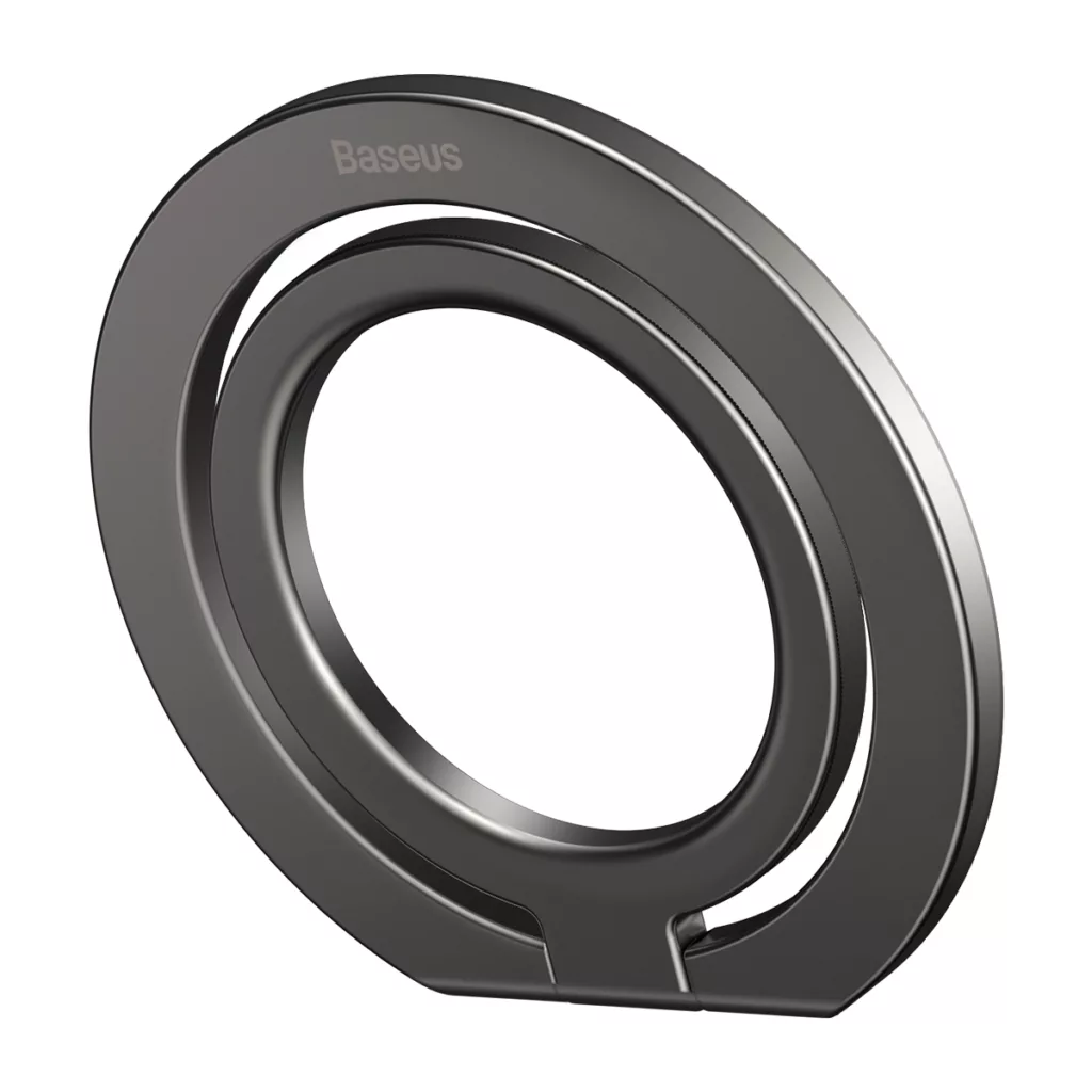 حلقه نگهدارنده گوشی موبایل بیسوس مدل  Baseus Magnetic Ring Series Metal Folding Ring Holder (Single Ring) SUCH000013