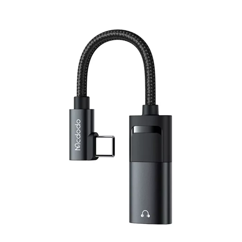 مبدل USB-C به جک 3.5 میلیمتری / USB-C مک دودو مدل CA-1880