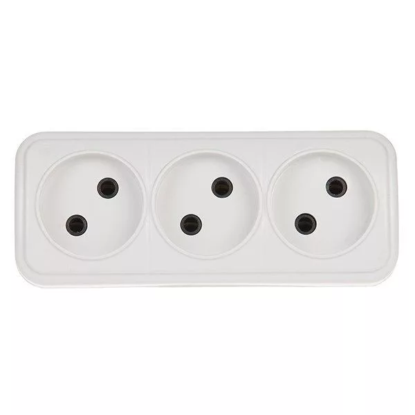 دوشاخه برق پیکو طرح 3 خانه مدل P100