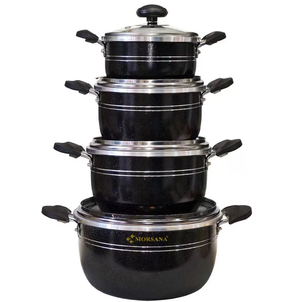 سرویس قابلمه 8 پارچه مُرسانا مدل دانشجویی