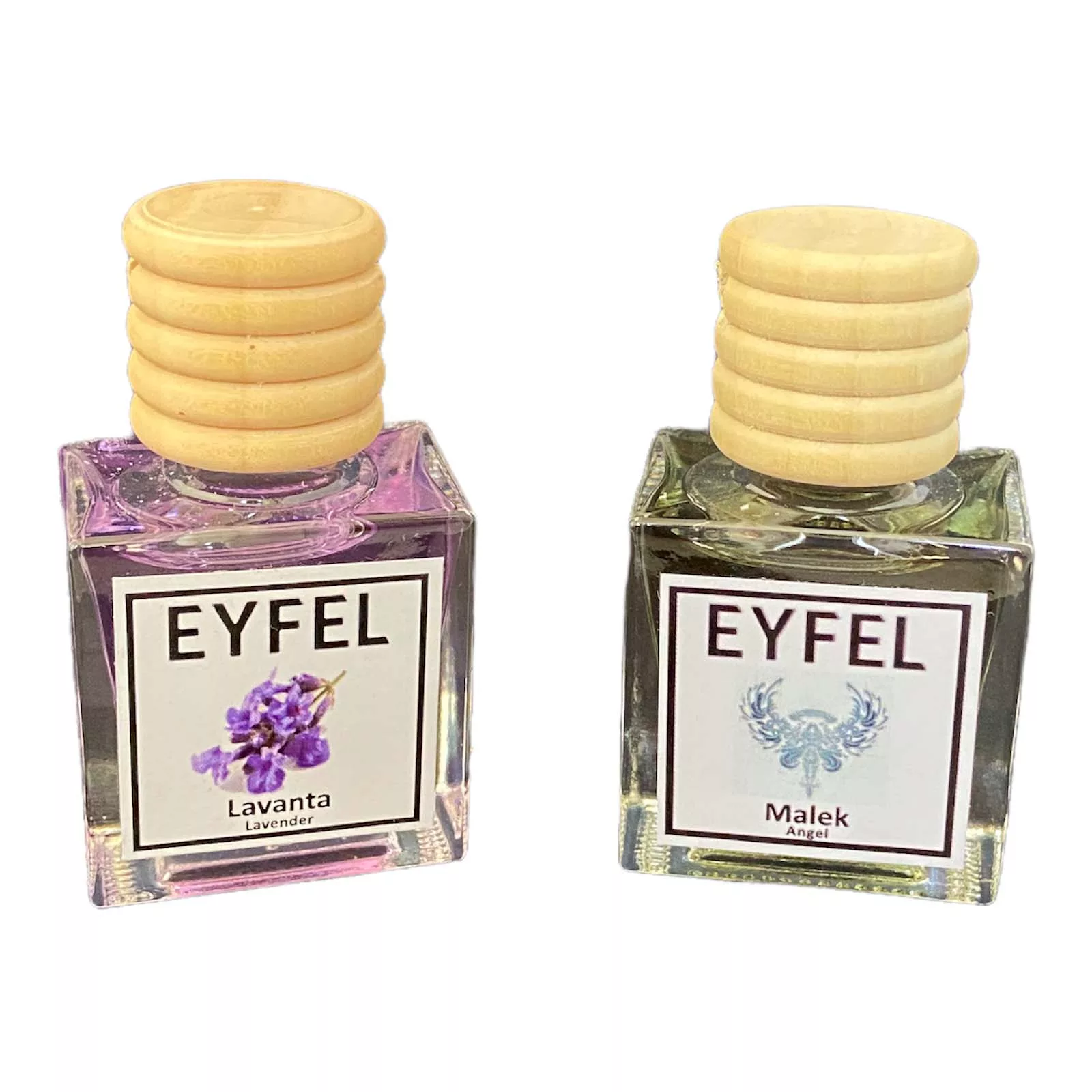 خوشبوکننده خودرو ایفل مدل لوندر و آنجل کد Lavender-Angel حجم 10میلیلیتر بسته 2 عددی خوشبوکننده خودرو ایفل مدل لوندر و آنجل کد Lavender-Angel حجم 10میلیلیتر بسته 2 عددی