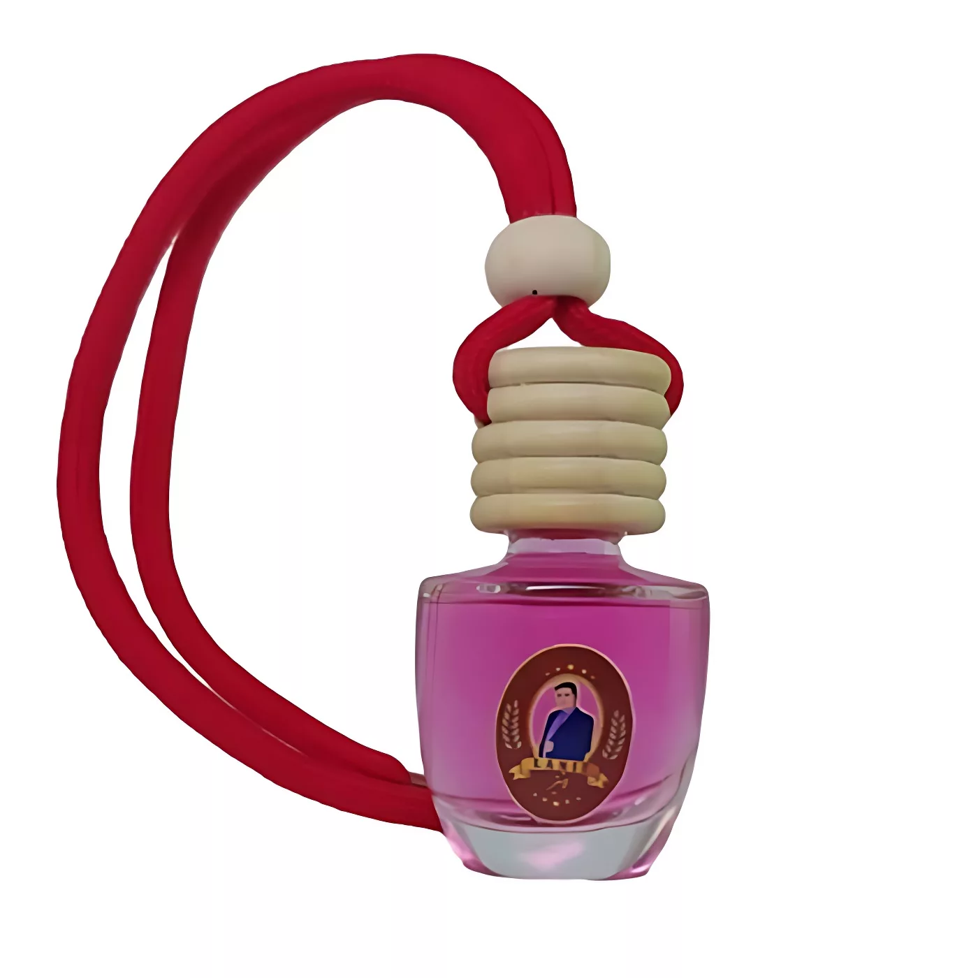 خوشبو کننده هوای خودرو لانیز مدل کریستال گل سوسن حجم 14 میلی لیتر