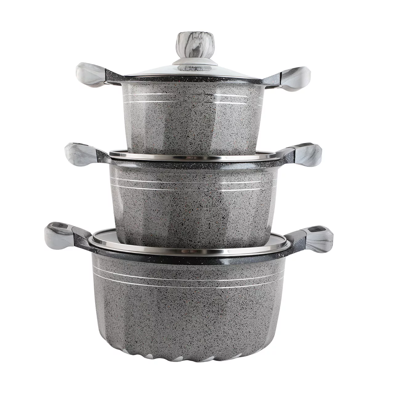 سرویس پخت و پز 6 پارچه لایف اسمایل مدل LIFEP2-6-3