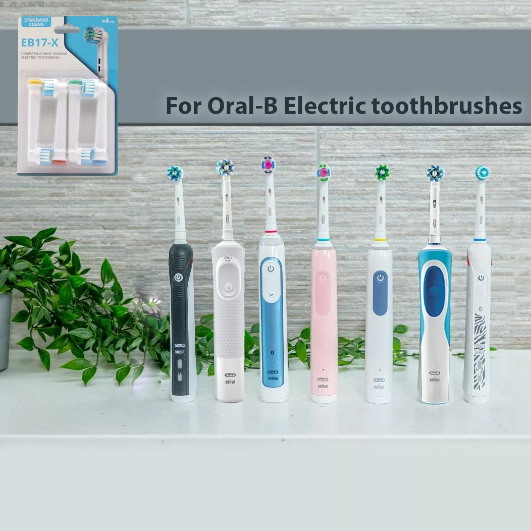 سری یدک مسواک برقی مدل Standard Clean بسته 4 عددی