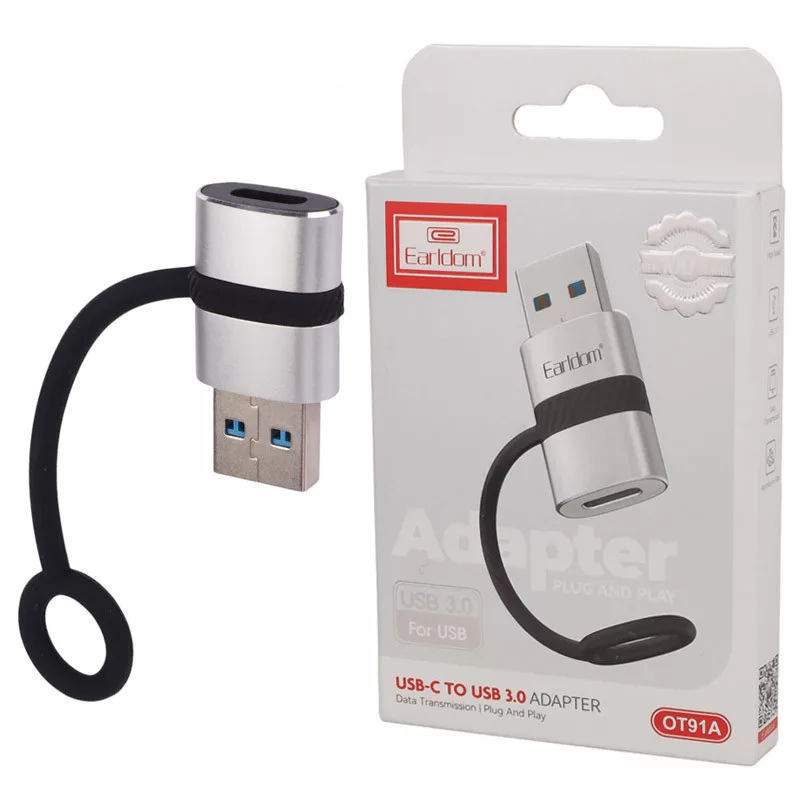 مبدل USB-C به USB-A ارلدام مدل ET-OT91A