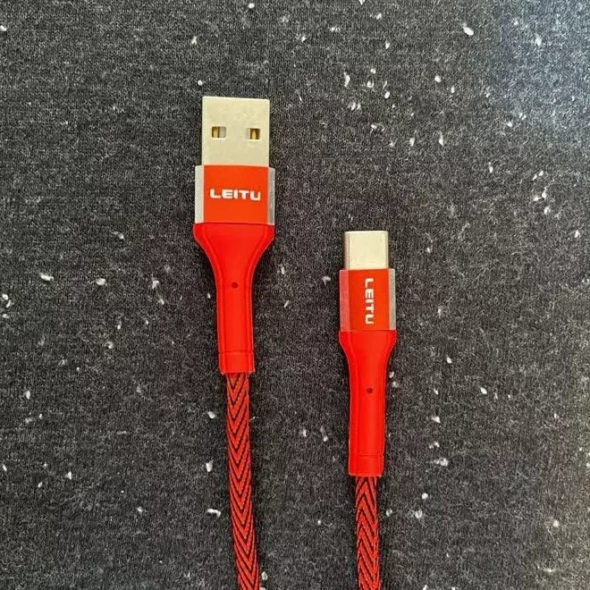 کابل تبدیل USB به USB-C لیتو مدل LD9 طول 1 متر