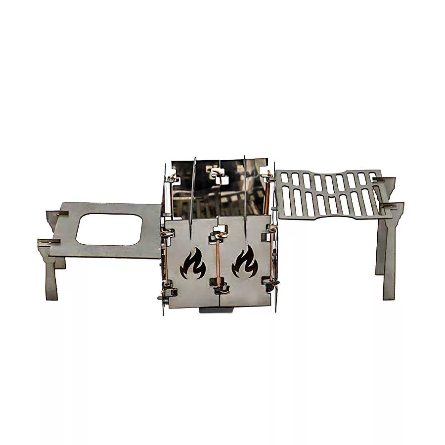 اجاق هیزمی سفری دیاکو مدل عالی قاپو جیبی