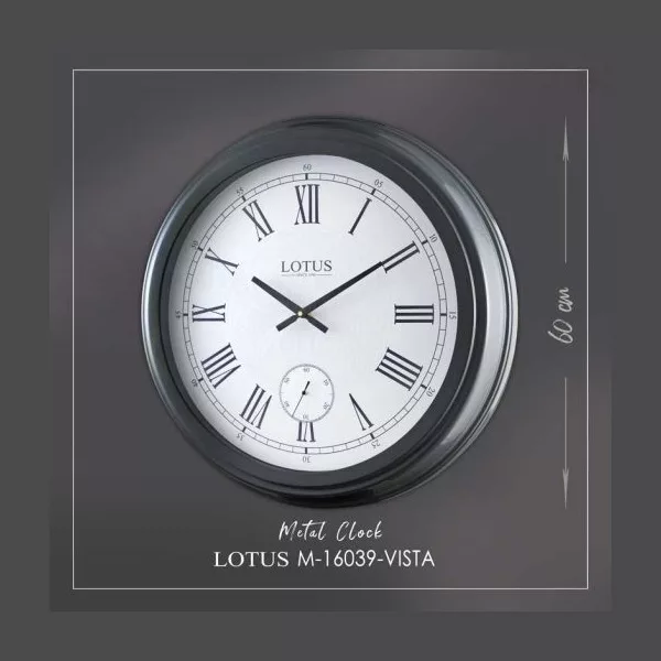 ساعت دیواری لوتوس مدل M-16039-VISTA