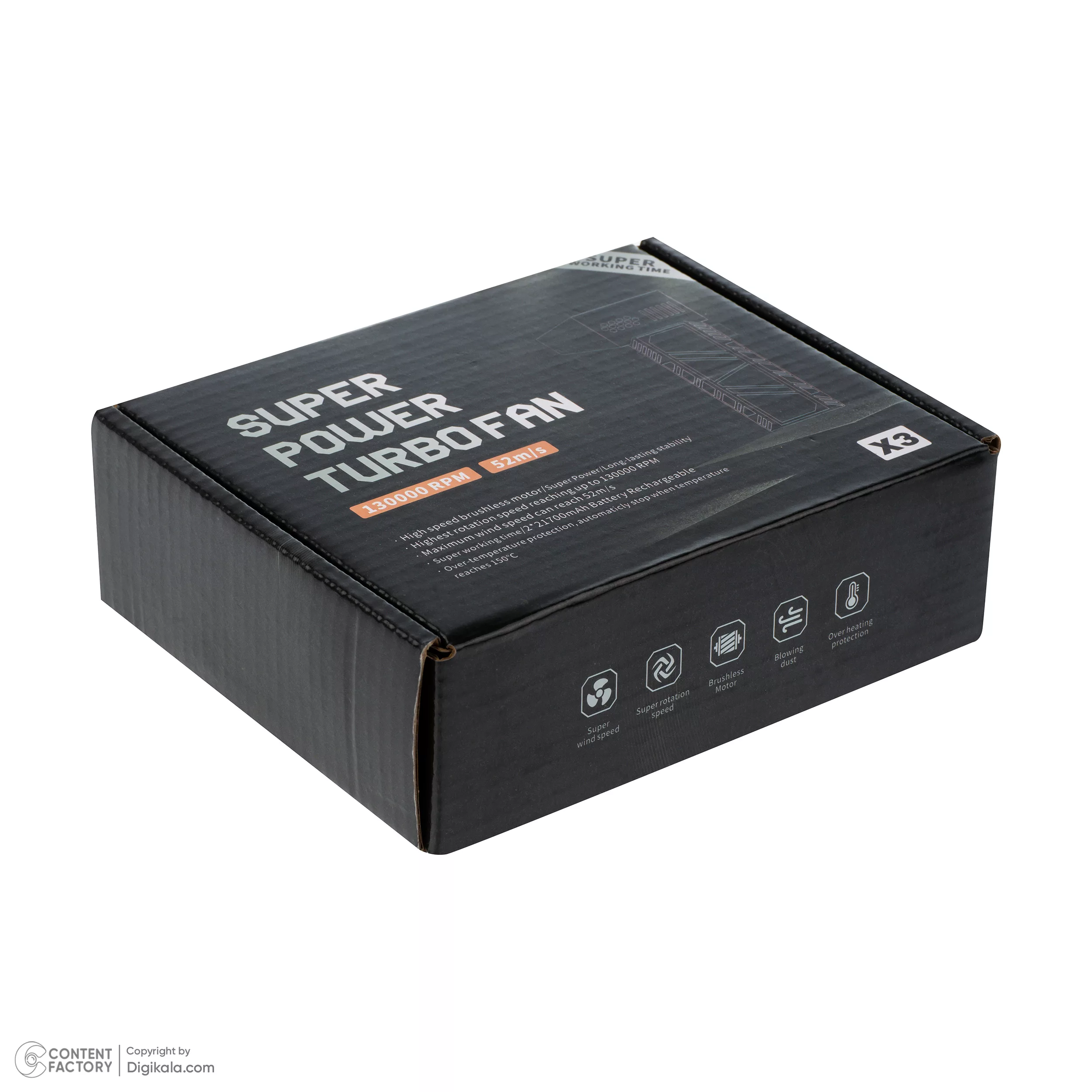 فن دمنده 180 وات مدل 3X