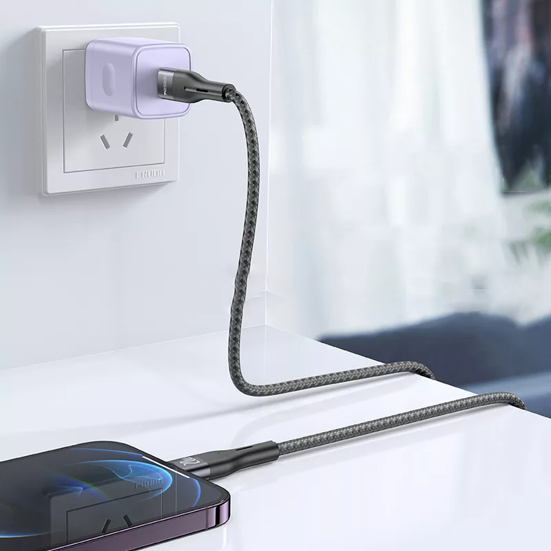 کابل تبدیل USB-C به لایتنینگ یسیدو مدل CA155 20W طول 1 متر