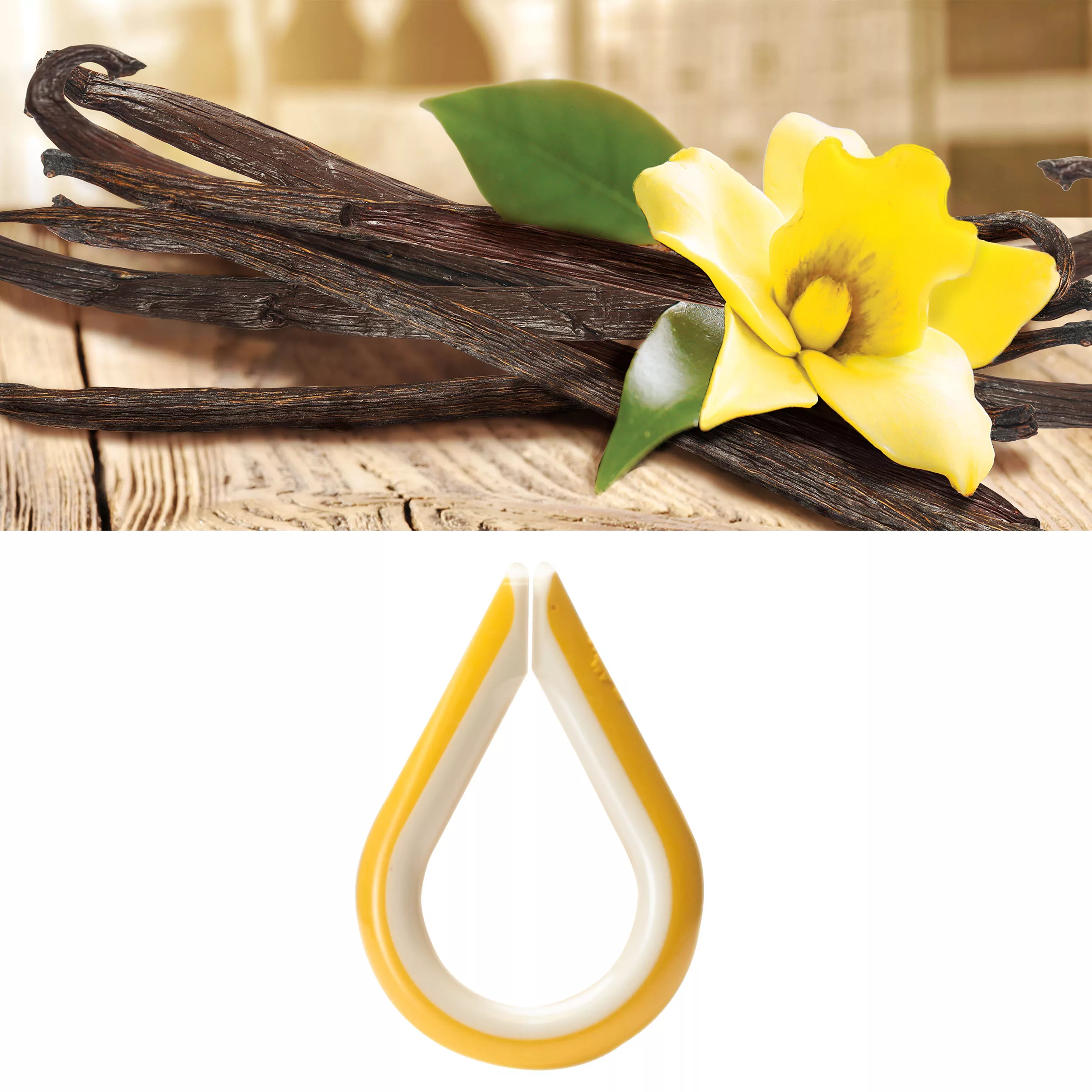 خوشبوکننده خودرو لیتل تریس مدل CLIP رایحه Vanilla