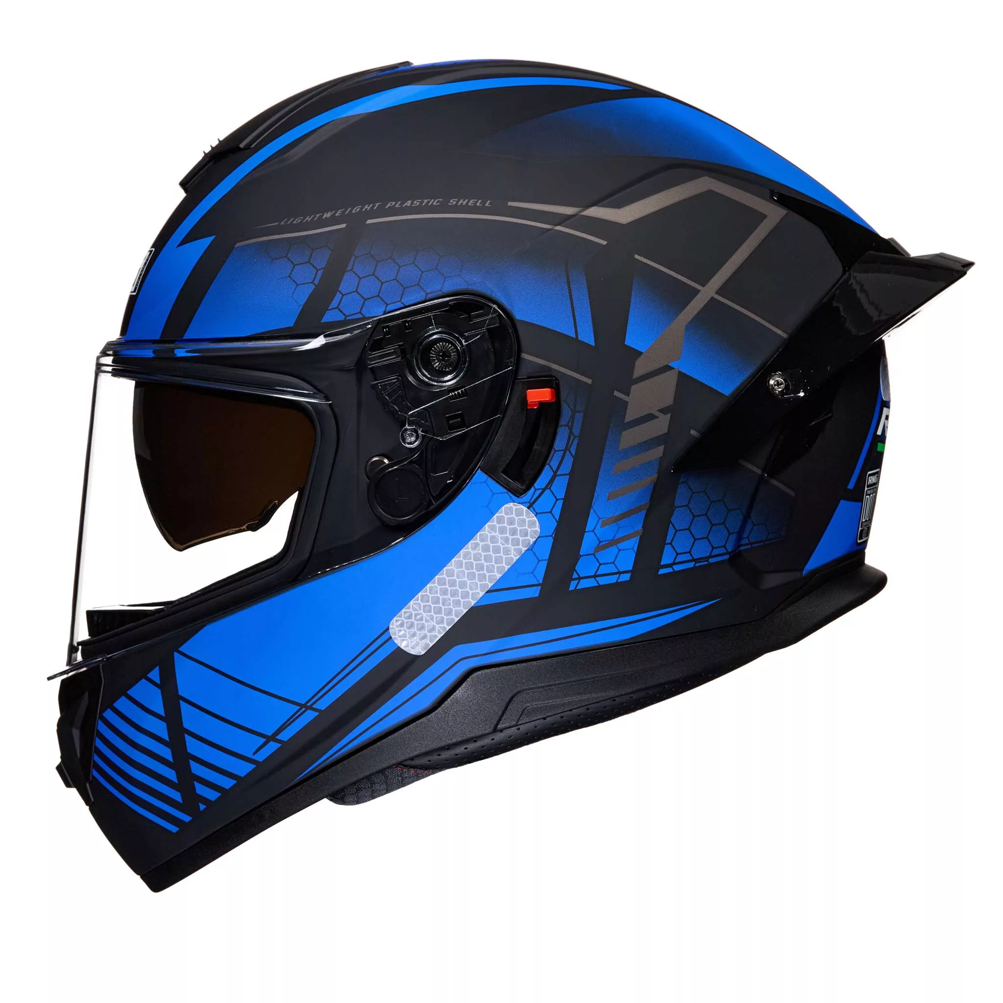 کلاه کاسکت فک ثابت آر ان جی مدل 199BL