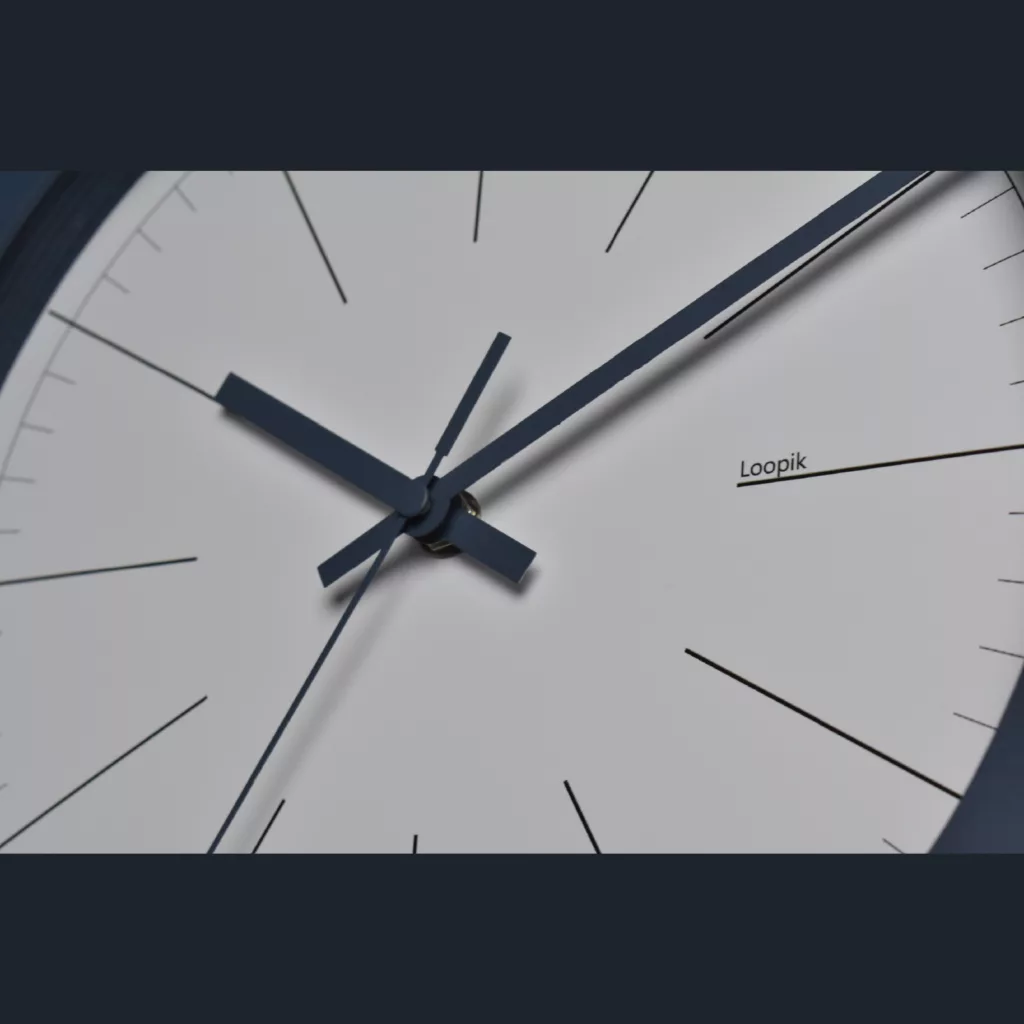 ساعت دیواری کوارتز لوپیک مدل پلوتون کد BL3016002