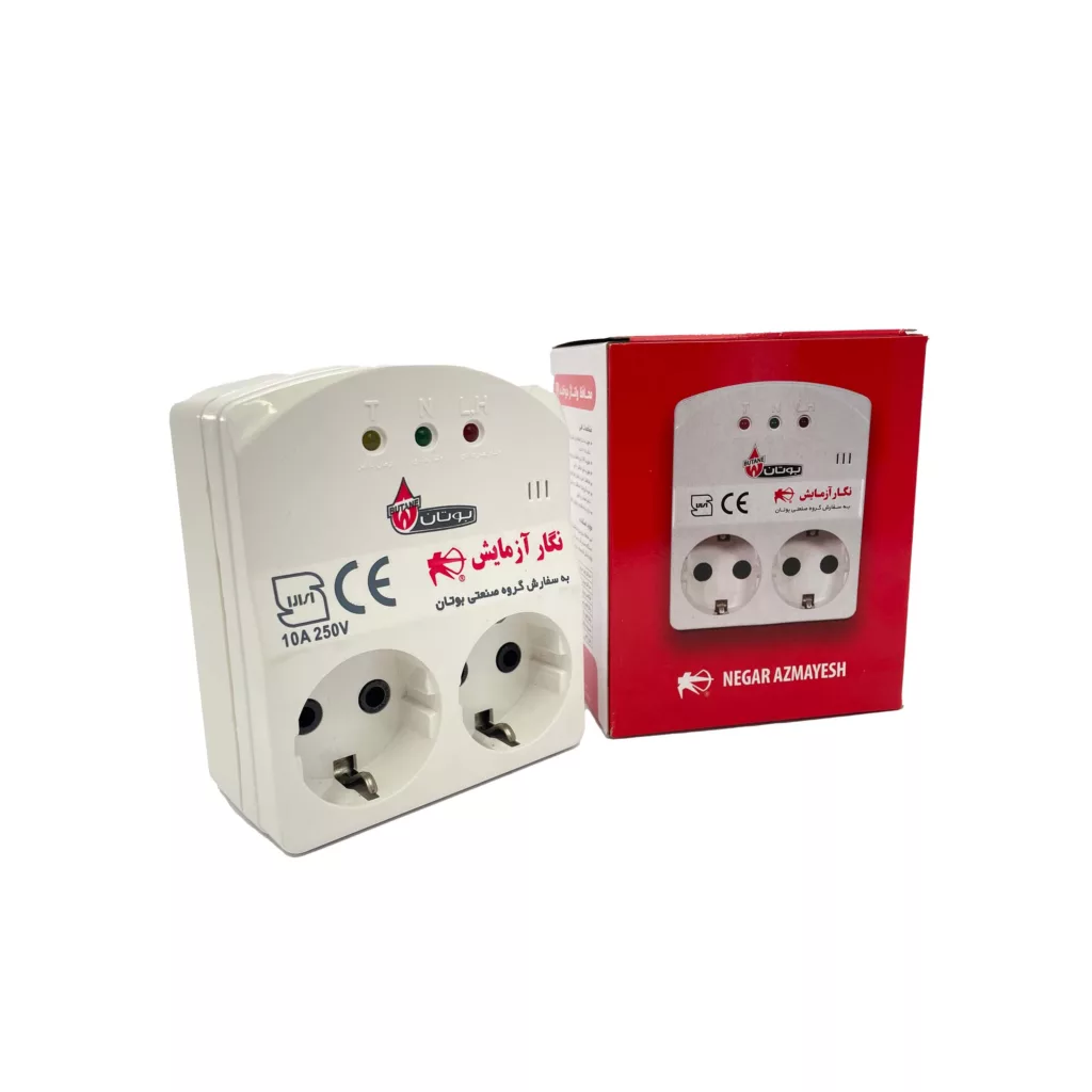 محافظ برق ولتاژ بوتان مدل 2 خانه