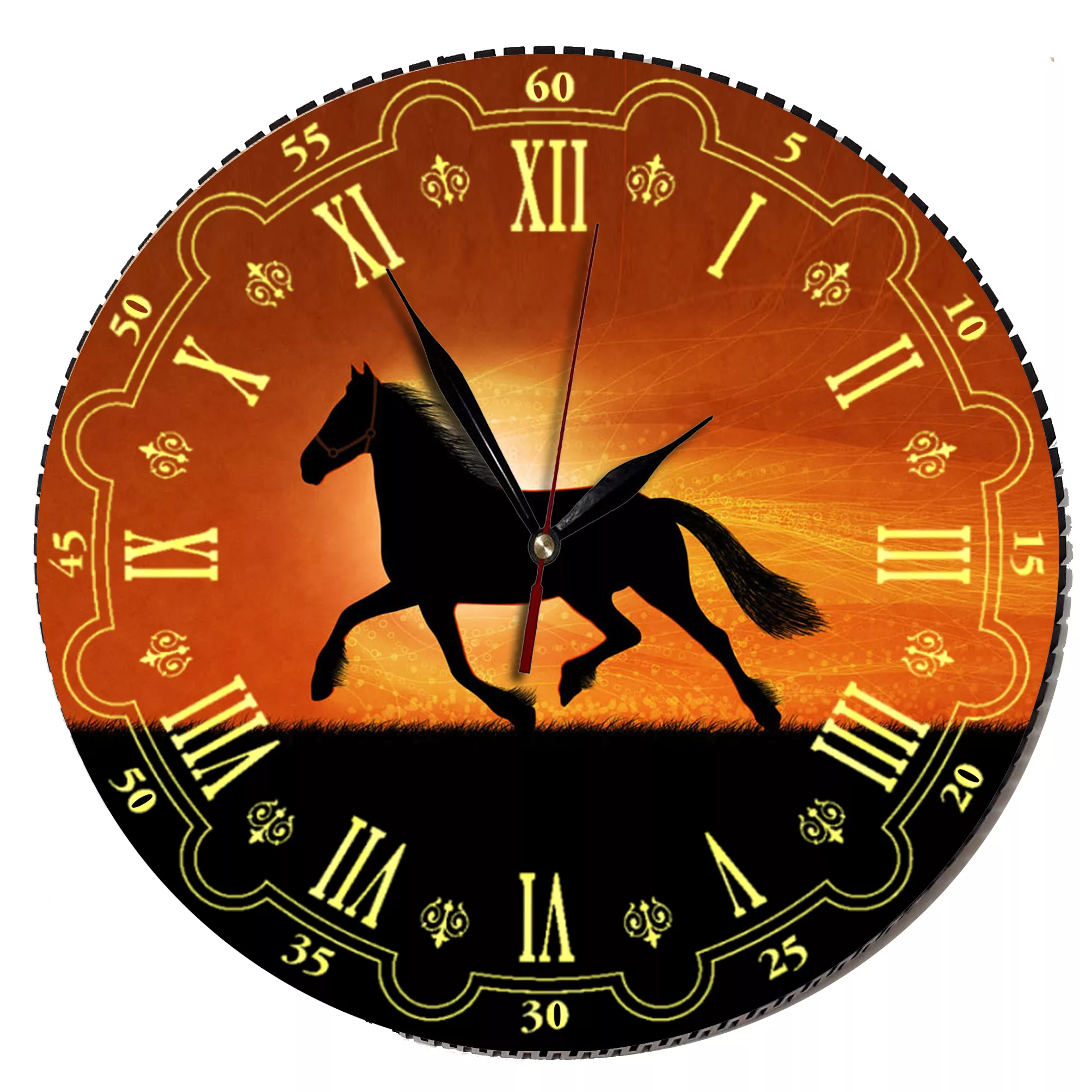 ساعت دیواری مدل اسب ساعت دیواری مدل اسب