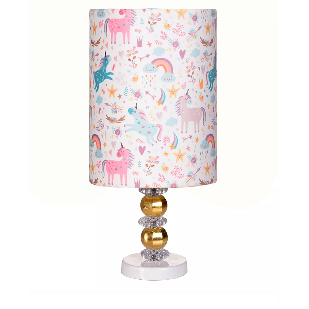 چراغ خواب کودک مدل تکشاخ به همراه ساعت و لوستر