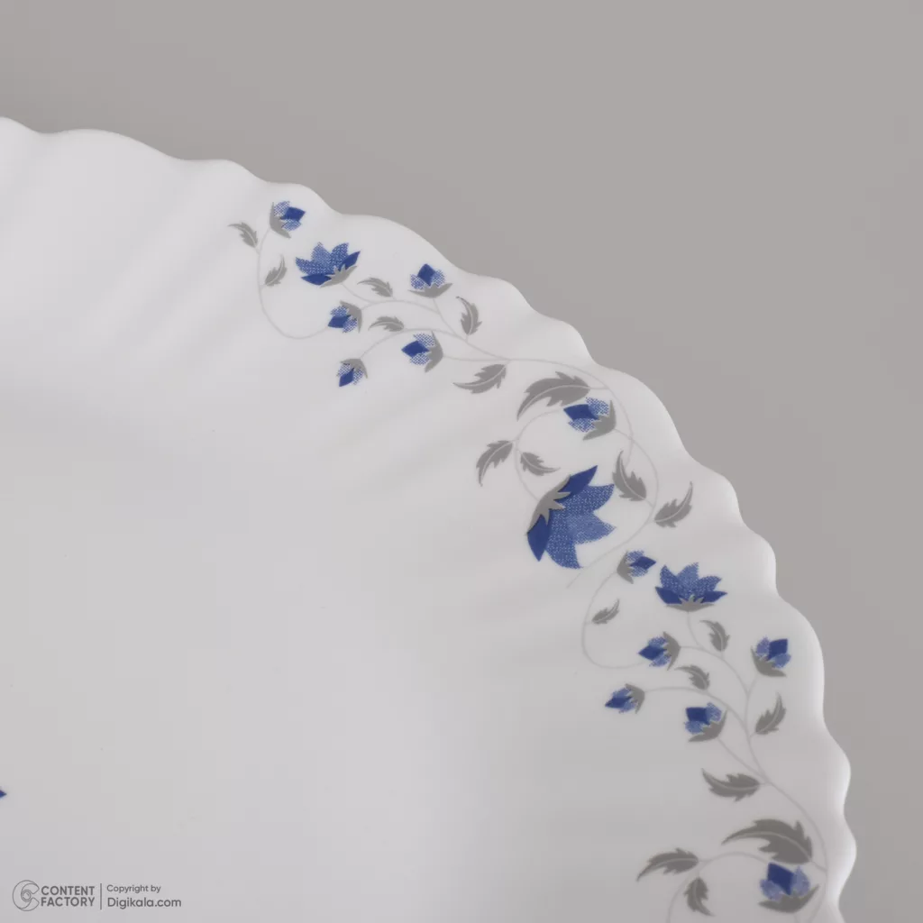 سرویس غذاخوری 25 پارچه 6 نفره گلدن اوپال مدل شاخه نبات کد Carine