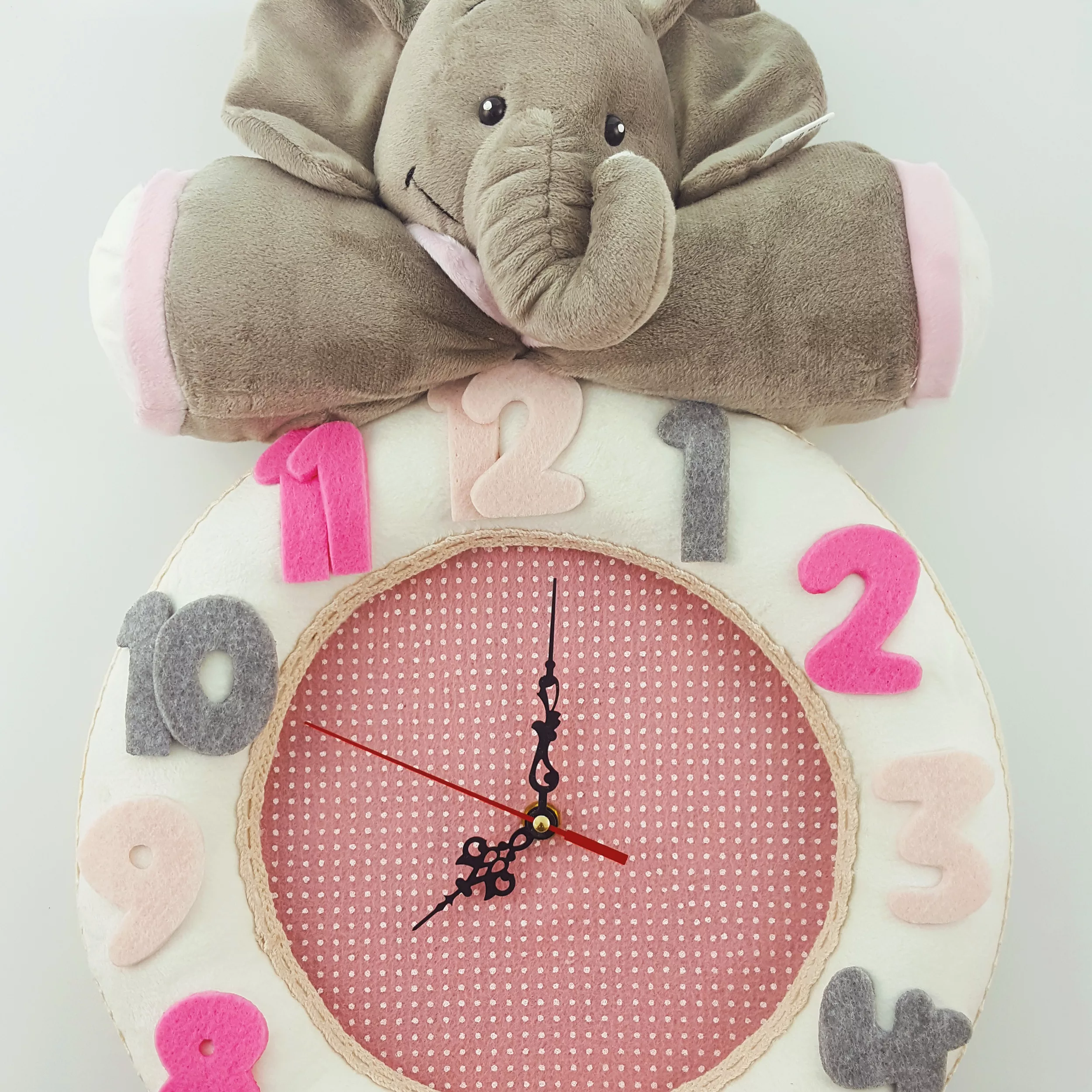 ساعت دیواری نی نی سیس مدل فیل