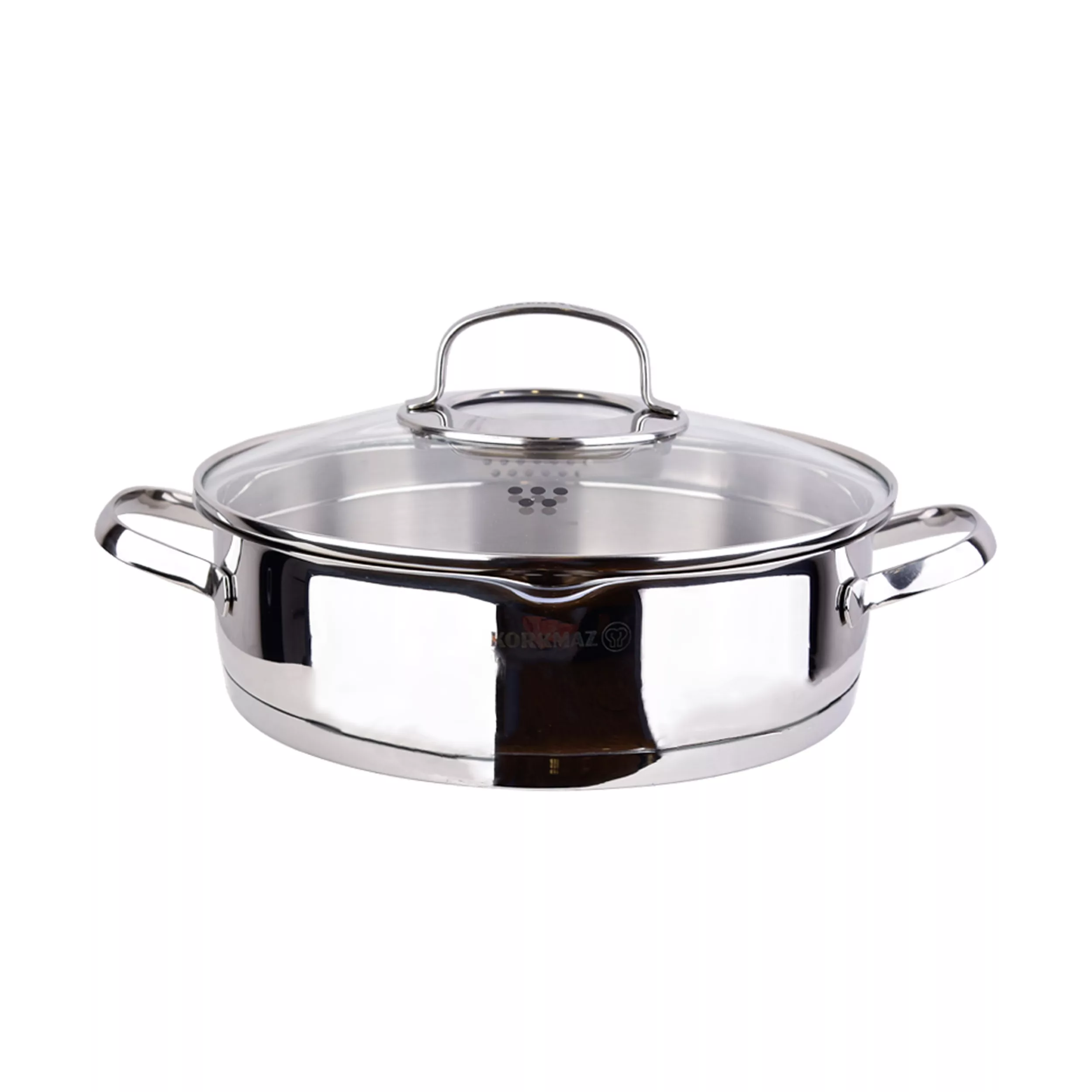 سرویس قابلمه تابه استیل 8 پارچه کرکماز مدل Steama کد 1999