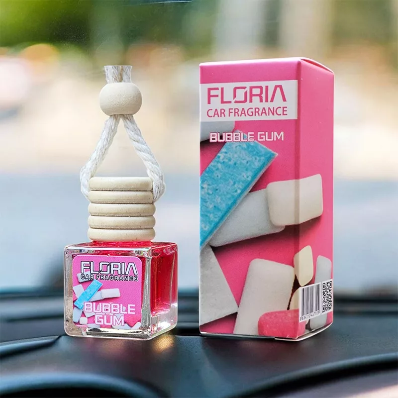 خوشبو کننده خودرو فلوریا مدل C4 با رایحه آدامس بادکنکی حجم 10 میلی لیتر