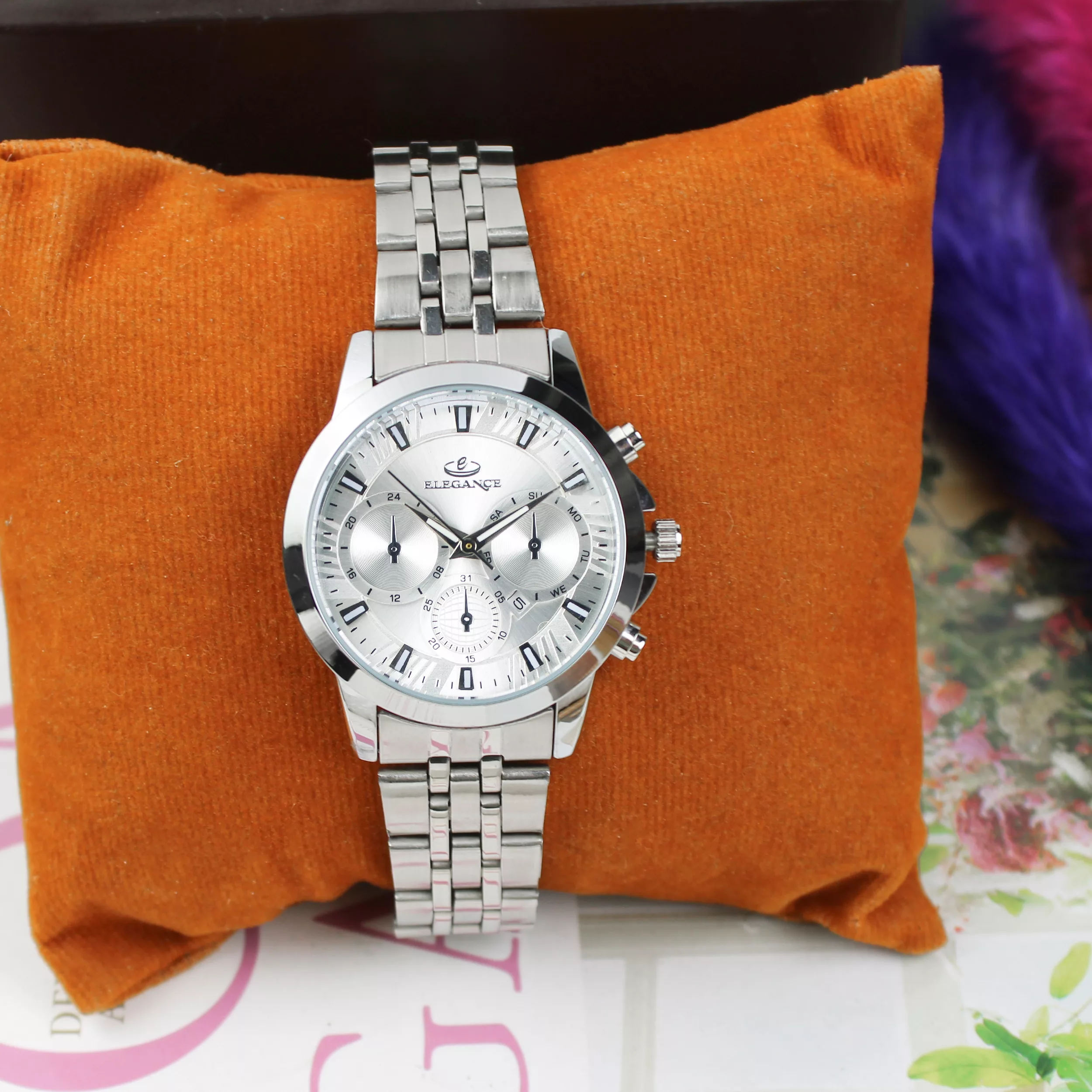 ساعت مچی عقربه‌ای کوارتز زنانه الگانس مدل EZSSJ1275