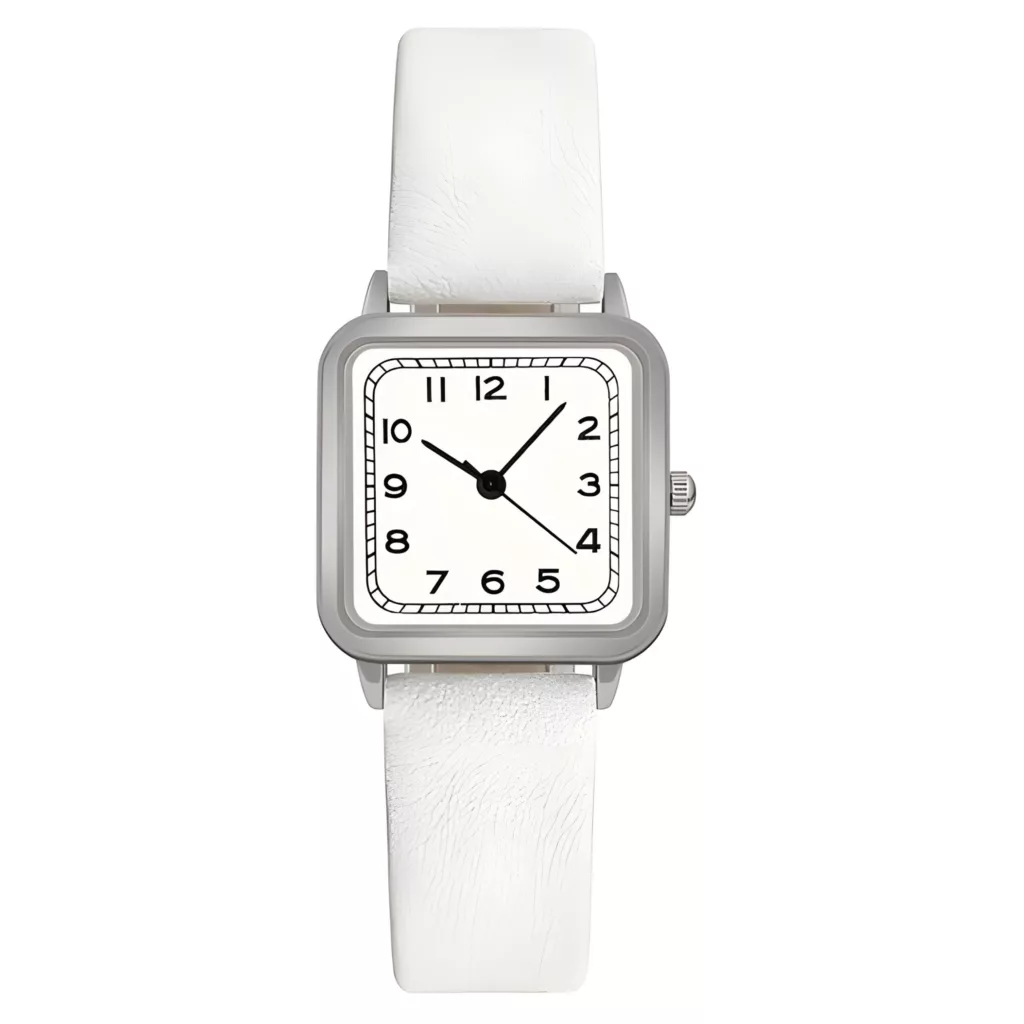 ساعت مچی عقربه ای زنانه مدل کلاسیک بند چرمی کد 3