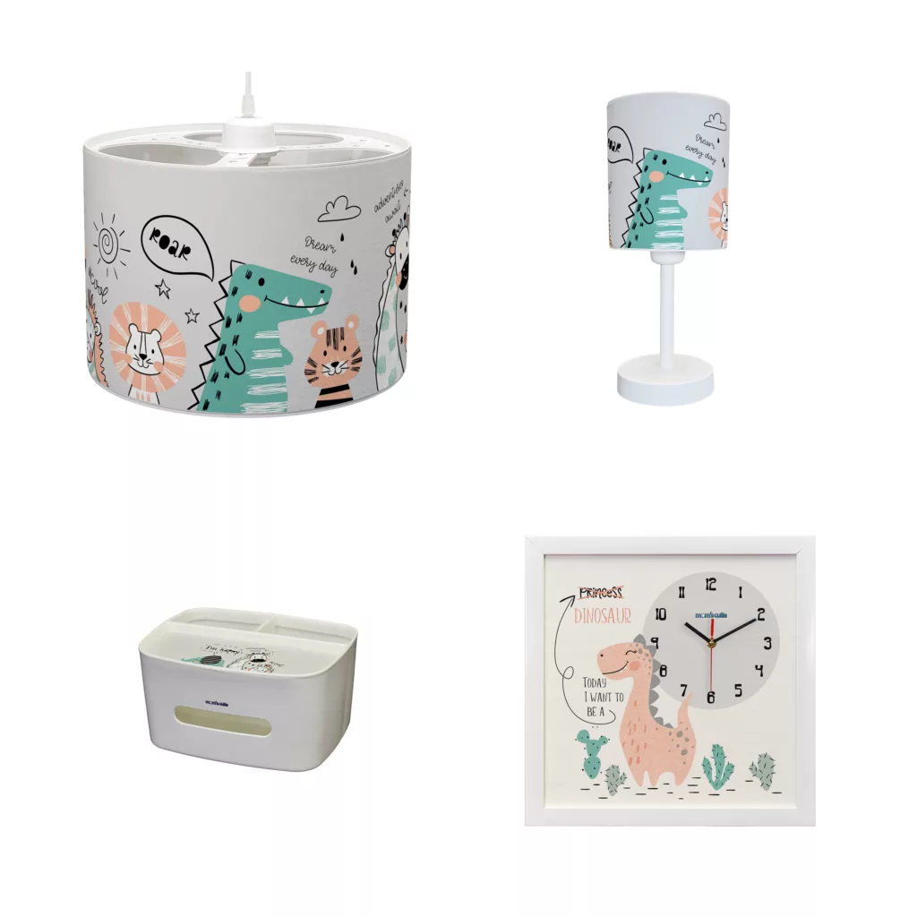 ست لوستر کودک مامز کیوتی مدل PL-64 بسته 4 عددی