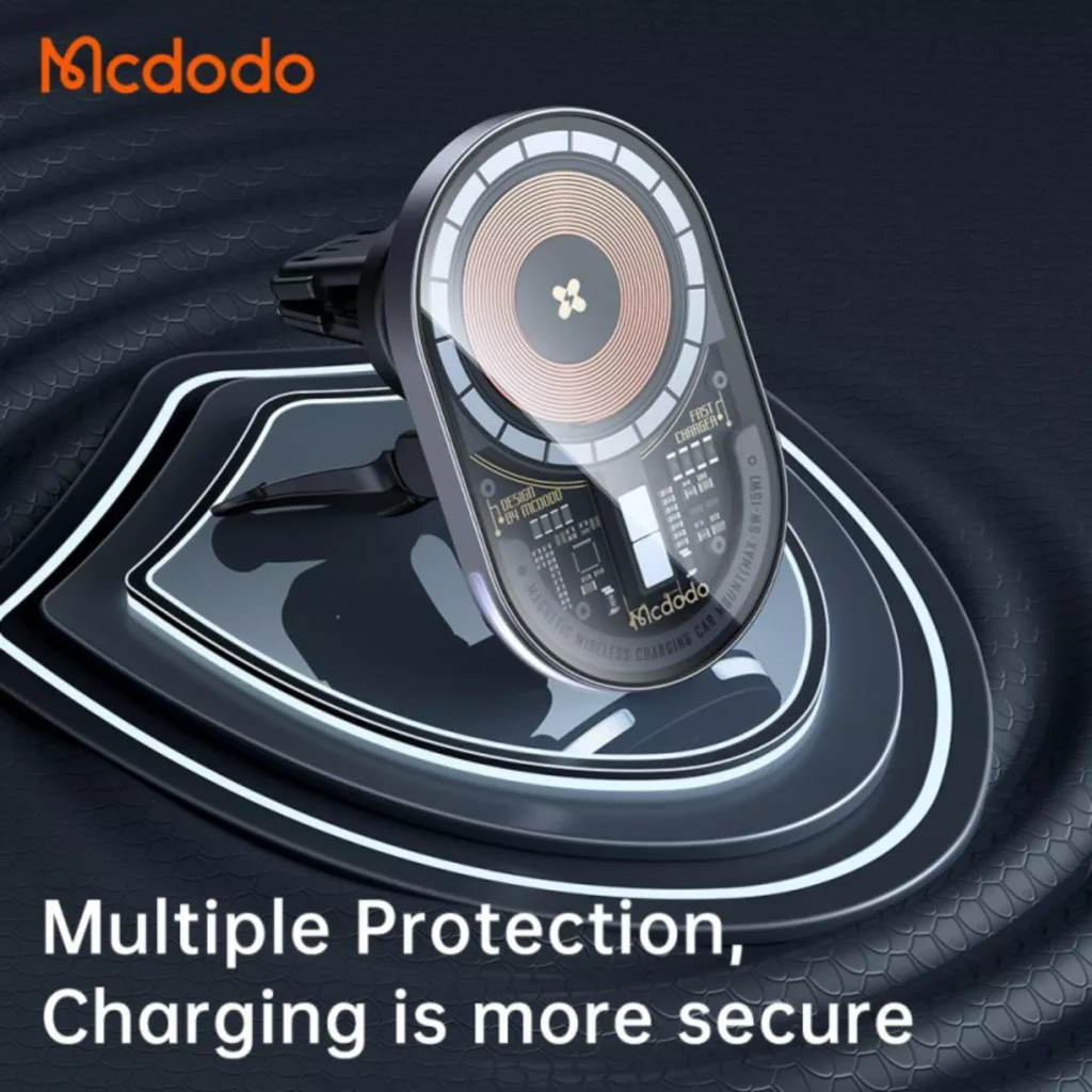 پایه نگهدارنده و شارژر بی سیم گوشی موبایل مک دودو مدل CH-2340