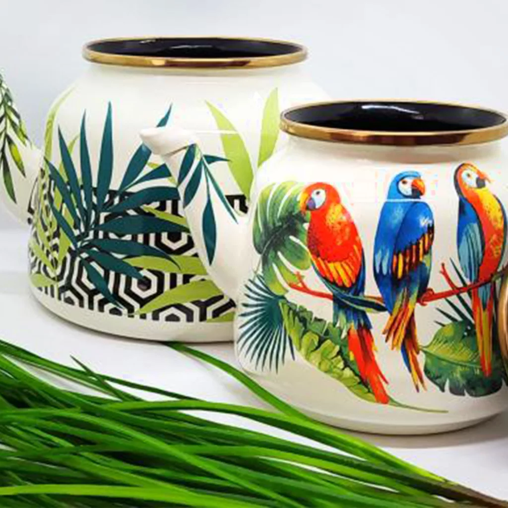 ست کتری و قوری میس بتی مدل Papagan