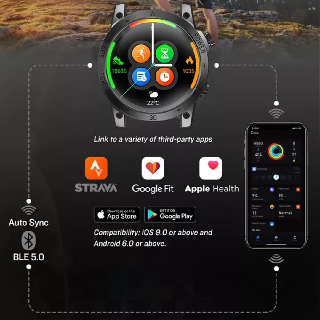ساعت هوشمند نورث اج مدل NORTH EDGE CROSS FIT3
