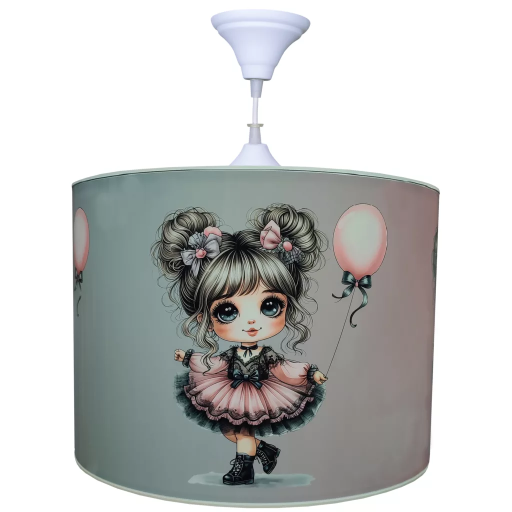 لوستر کودک مدل دختر و بادکنک 1