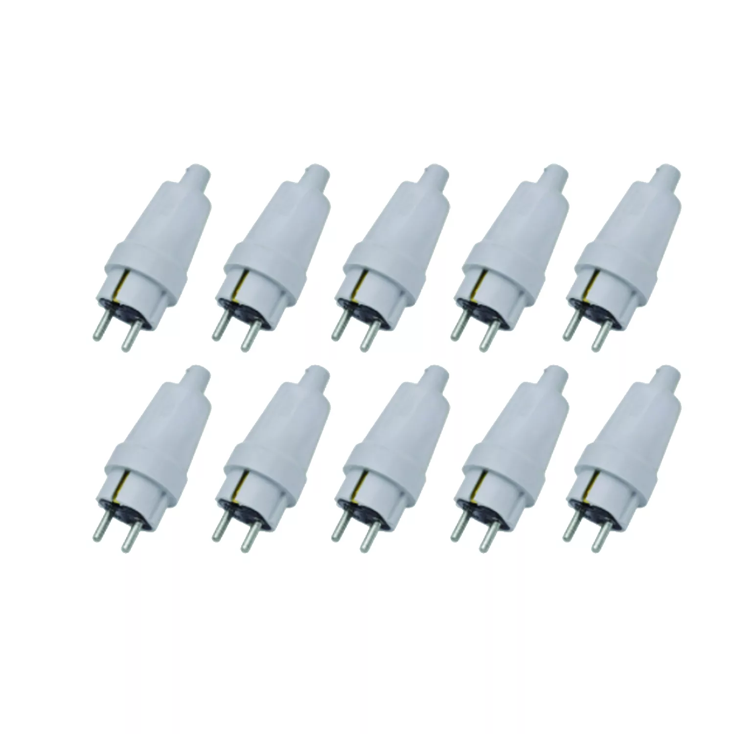 دوشاخه برق صنعتی خیام الکتریک مدل KH210 بسته 10 عددی